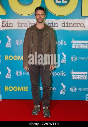 Mexico City, Mexico. 16th Jan, 2024. Osvaldo Benavides is attending the red carpet of the ''Roomie'' film premiere at Cinepolis Perisur in Mexico City, Mexico, on January 16, 2024. (Photo by Luis Marin/Eyepix Group) Credit: NurPhoto SRL/Alamy Live News Stock Photo