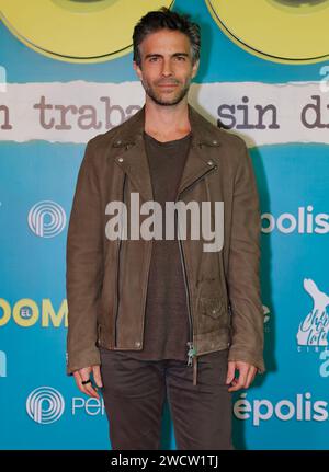 Mexico City, Mexico. 16th Jan, 2024. Osvaldo Benavides is attending the red carpet of the ''Roomie'' film premiere at Cinepolis Perisur in Mexico City, Mexico, on January 16, 2024. (Photo by Luis Marin/Eyepix Group) Credit: NurPhoto SRL/Alamy Live News Stock Photo