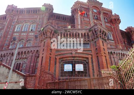 Phanar Greek Orthodox College (Phanar Roman Orthodox Lyceum or Great School of the Nation and Patriarchal Academy of Constantinople)  Istanbul, Turkey Stock Photo
