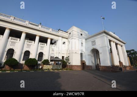 West Bengal Legislative Assembly or Paschim Banga Vidhan Sabha building.  Kolkata, West Bengal, India. Stock Photo