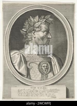 Balbin Portrait of Galba, Roman Emperor; Roman portraits. Portrait of Galba ...