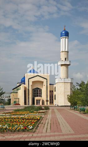 Central Mosque No. 1 in Karaganda. Kazakhstan Stock Photo