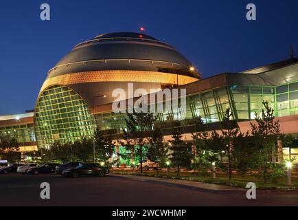 Astana Nursultan Nazarbayev International Airport. Kazakhstan Stock Photo