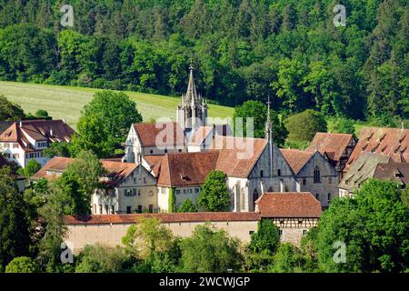 Germany, Baden Württemberg, Schönbuch Nature Park, Tubingen, Bebenhausen, Bebenhausen Abbey Stock Photo