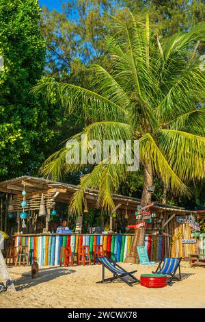 Thailand, Trat province, Ko Mak island, Ao Kratueng beach Stock Photo