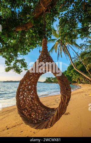 Thailand, Trat province, Ko Mak island, Ao Kao beach Stock Photo