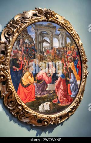 Domenico Ghirlandaio - Adoration of the Magi Stock Photo - Alamy