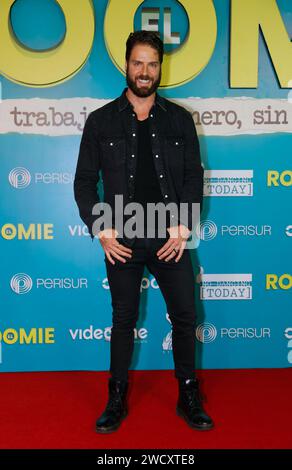 Mexico City, Mexico. 16th Jan, 2024. January 16, 2024, Mexico City, Mexico: Jorge loza Attends the red carpet of the Roomie film premiere at cinepolis Perisur. on January 16, 2024 in Mexico City, Mexico. (Photo by Luis Marin/ Eyepix/Sipa USA) Credit: Sipa USA/Alamy Live News Stock Photo