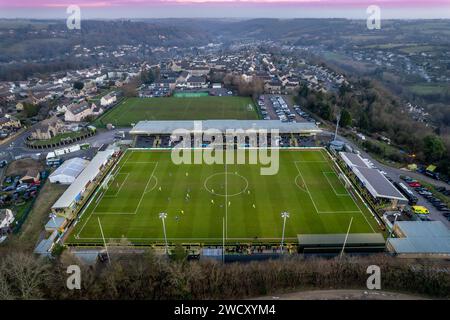 Forest Green Rovers' stadium The New Lawn, also known as The Bolt New ...