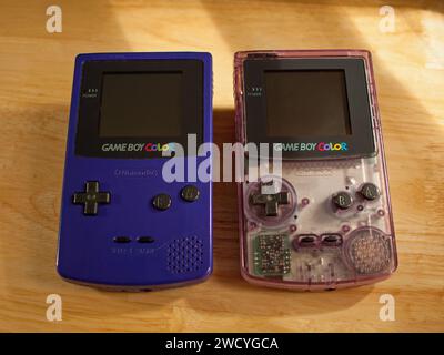 Nintendo Game Boy Pocket Atomic Purple Game Console