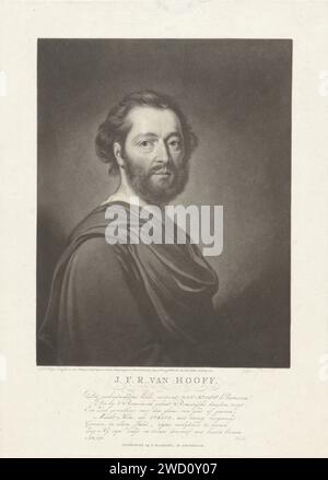 Portrait of Johan Frederik Rudolph van Hooff, Reinier Vinkeles (I ...
