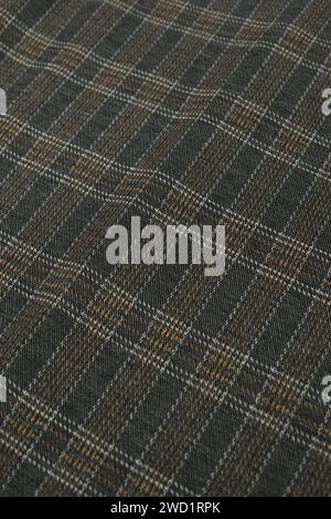 Brown Cotton cloth pattern texture background Stock Photo