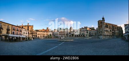 Plaza Mayor in Trujillo, Extremadura, Spain Stock Photo