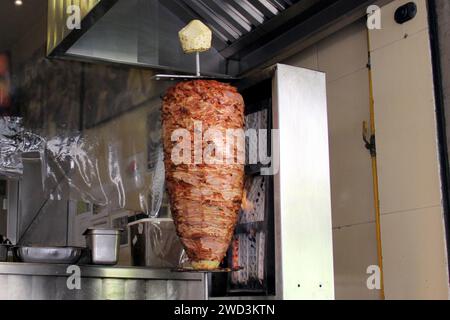 Typical mexican food, pork top for tacos al pastor Stock Photo