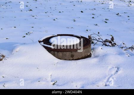 elevated rain cover Stock Photo