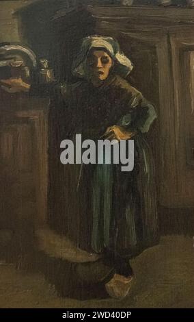 Vincent Van Gogh: 'Peasant Woman' (1885) Stock Photo