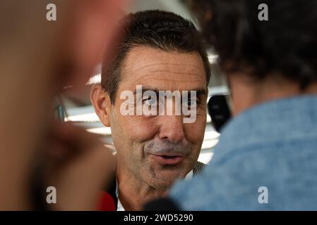 Rome, Italy. 22nd Sep, 2023. Italian Army General Roberto Vannacci speaks to the press during the presentation of the second edition of his controversial book ''Il mondo al contrario' (Credit Image: © Vincenzo Nuzzolese/SOPA Images via ZUMA Press Wire) EDITORIAL USAGE ONLY! Not for Commercial USAGE! Stock Photo