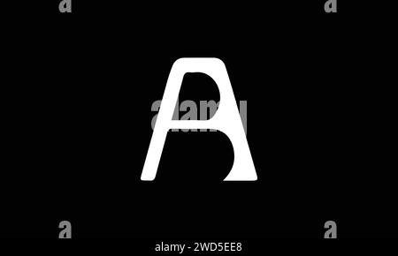 AB BA Initials Letters Logo design vector template Stock Vector