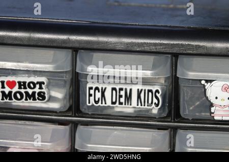 Bumper stickers car political hi-res stock photography and images