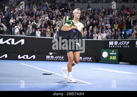 Holger Rune Of Denmark During The Australian Open AO 2024 Grand Slam ...