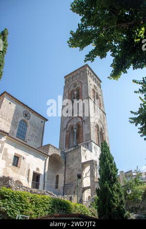 the town of Ravello on Amalfi coast Stock Photo