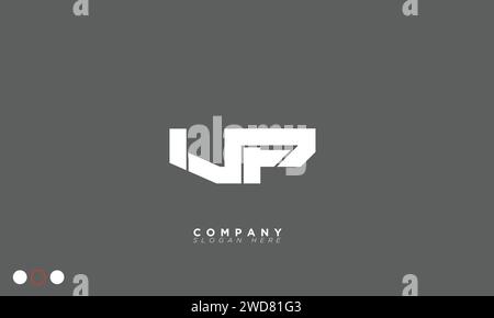 UP Alphabet letters Initials Monogram logo Stock Vector