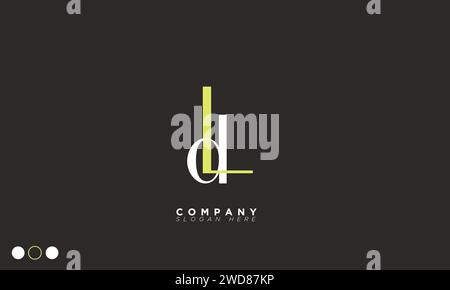 LD Alphabet letters Initials Monogram logo Stock Vector