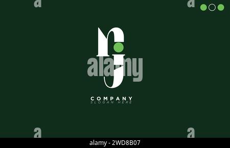 RJ Alphabet letters Initials Monogram logo Stock Vector