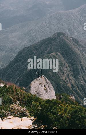 southern alps view in Japan Stock Photo