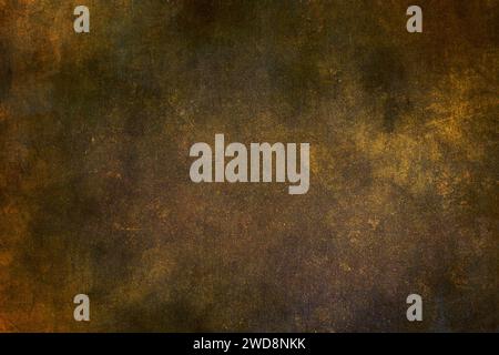 Golden mottled backdrop with metallic effect,  abstract background Stock Photo