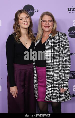 Utah. 18th Jan, 2024. Faith Glasgow, Mother at arrivals for GIRLS STATE Premiere at the 2024 Sundance Film Festival, Eccles Theater, Park City, Utah, January 18, 2024. Credit: JA/Everett Collection/Alamy Live News Stock Photo