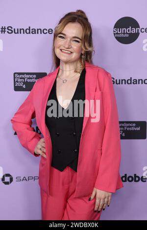 Utah. 18th Jan, 2024. Maddie Rowan at arrivals for GIRLS STATE Premiere at the 2024 Sundance Film Festival, Eccles Theater, Park City, Utah, January 18, 2024. Credit: JA/Everett Collection/Alamy Live News Stock Photo