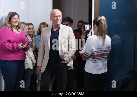 Kelsey Grammer Presents 'Fraiser' Photocall In Madrid Featuring: Kelsey Grammer Where: Madrid, Spain When: 19 Dec 2023 Credit: Oscar Gonzalez/WENN Stock Photo