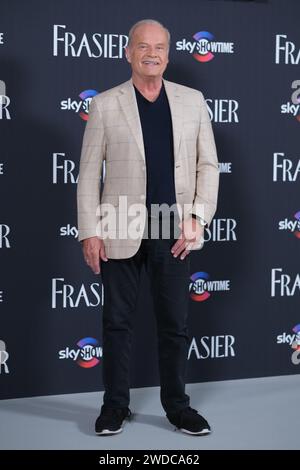 Kelsey Grammer Presents 'Fraiser' Photocall In Madrid Featuring: Kelsey Grammer Where: Madrid, Spain When: 19 Dec 2023 Credit: Oscar Gonzalez/WENN Stock Photo