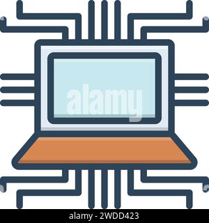 Icon for device,machine Stock Vector
