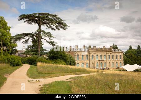 UK, England, Warwickshire, Compton Verney House, from West Lawn Stock Photo