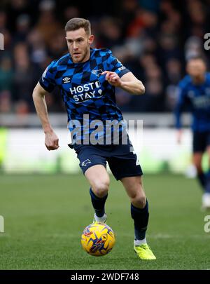 Derby County's Callum Elder during the Sky Bet League One match at the LNER Stadium, Lincoln. Picture date: Saturday January 20, 2024. Stock Photo