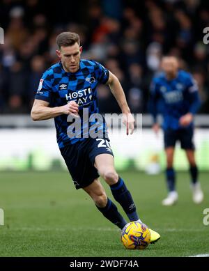 Derby County's Callum Elder during the Sky Bet League One match at the LNER Stadium, Lincoln. Picture date: Saturday January 20, 2024. Stock Photo