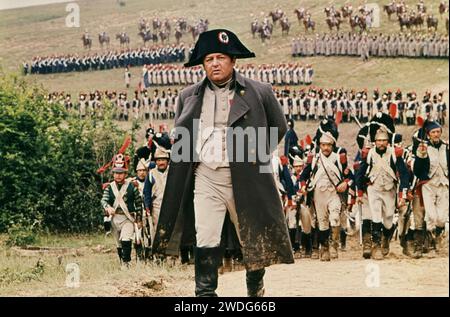 WATERLOO 1970 Columbia Pictures film with Rod Steiger as Napoleon Stock Photo