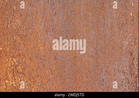 Rusty metal surface. Metal background covered with rust. Rust texture background. Old iron sheet Stock Photo