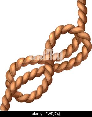 knot rope cartoon vector illustration Stock Vector Image & Art - Alamy