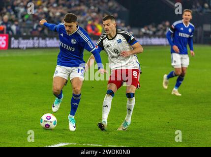 Sports, Football, 2. Bundesliga, 2023/2024, FC Schalke 04 Vs. FC St ...