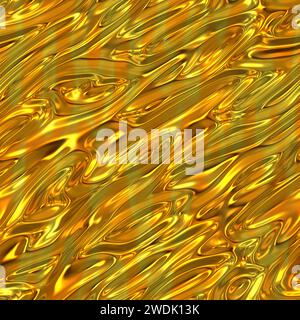 Golden Seamless background. Seamless Hi-res (8000x8000) texture of gold wall. Modern stylish abstract texture. Template for prints, textiles, wrapping Stock Photo