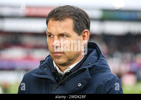 Rotterdam, Netherlands. 21st Jan, 2024. ROTTERDAM, 21-1-24, Stadium het Kasteel, Dutch eredivisie, Sparta Rotterdam - Go Ahead Eagles, Credit: Pro Shots/Alamy Live News Stock Photo