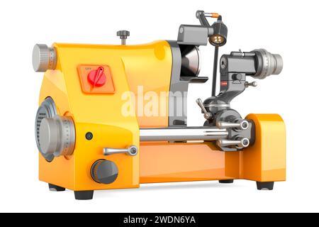 Universal Cutter Grinder, 3D rendering isolated on white background Stock Photo
