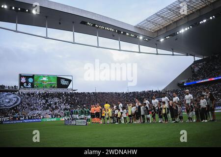 Sao Paulo, Brazil. 21st Jan, 2024. SP - SAO PAULO - 01/21/2024 - PAULISTA 2024, CORINTHIANS (Photo by Ettore Chiereguini/AGIF/Sipa USA) Credit: Sipa USA/Alamy Live News Stock Photo