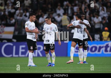 Sao Paulo, Brazil. 21st Jan, 2024. SP - SAO PAULO - 01/21/2024 - PAULISTA 2024, CORINTHIANS (Photo by Ettore Chiereguini/AGIF/Sipa USA) Credit: Sipa USA/Alamy Live News Stock Photo