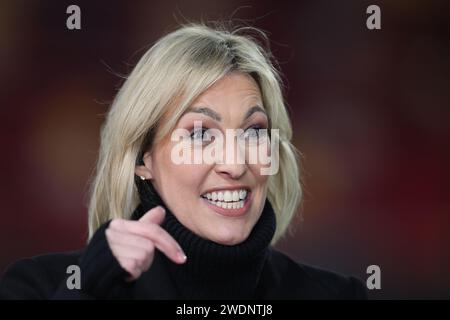 KELLY CATES, SKY SPORTS PRESENTER, 2022 Stock Photo - Alamy