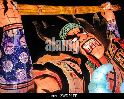 Warrior Almighty Nebuta Matsuri Stock Photo