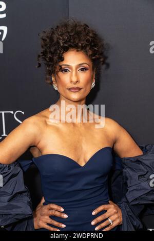 Sarayu Blue attends Amazon Prime MGM Studios 'Expats' premiere at The